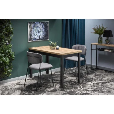 COBALT TABLE, COLOR: WOTAN OAK / BLACK